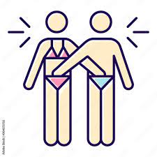 Mutual masturbation color icon. Couple sexual acitvity. Man and woman,  girlfriend and boyfriend. Erotic play with lover. Intimate relationship  with partner. Safe sex. Isolated vector illustration Stock Vector | Adobe  Stock