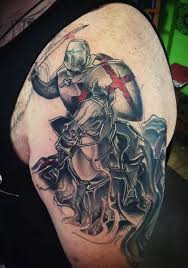 Knight art ancient warriors medieval history knight tattoo knight on horse art medieval fantasy crusades war art. Knight Tattoos Designs Ideas And Meaning Tattoos For You