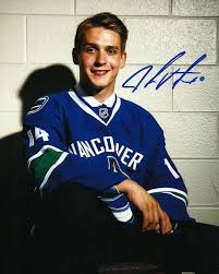 Es war ein karrierejahr für jake virtanen. Jake Virtanen Signed Autograph 8x10 Photo Vancouver Canucks Hockey From 14 99 Vancouver Canucks Canucks Vancouver Canucks Hockey