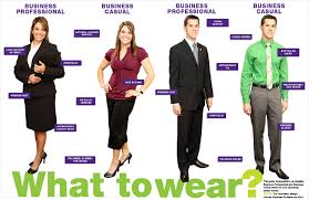 Whether Interviewing Meeting With A Recruiter Or Client Here Are Some Guidelines On Business Casual Attire Business Professional Attire Professional Dresses
