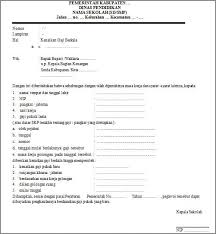 Contoh Surat Permohonan Kenaikan Gaji Berkala Pns