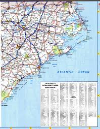 Maybe you would like to learn more about one of these? Map Of North Carolina Roads And Highways Free Printable Road Map Of North Carolina