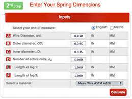 torsion spring calculator instructions quality spring