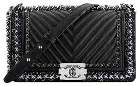 Chanel Boy Chevron Braid Around Chain Flap Bag Bragmybag Chanel Handbags Chanel Bags
