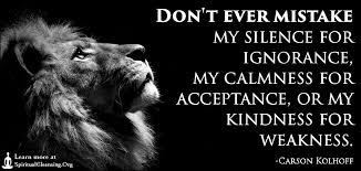 Education Is Not Preparation For Life Education Is Life Itself Meaning In Telugu Don T Ever Mistake My Silence For Ignorance My Calmness For Acceptance Or My Kindness For Weakness Spiritualcleansing Org Love Wisdom Inspirational Quot Kindness For Weakness Quotes Weakness Quotes My Silence