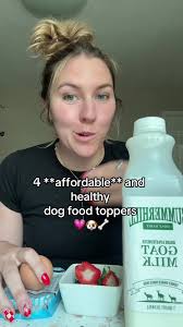 4 affordable and healthy dog food toppers 💗✨🦴 Ive seen such an amazing  change in my dogs just by adding a few kibble toppers into their diet!  #kibbletoppers #dogfoodtoppers #healthydogfood ...