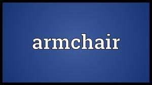 A chair with side structures to support the arms or elbows. Armchair Meaning Youtube