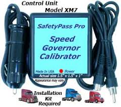 Requires fsc code to unlock. Big Rig Speed Governor Calibrator Control Unit