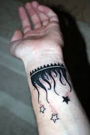Some branches have strict regulations on tattoos and where you can have them. Stars And Tribal Tattoo On Wrist For Men