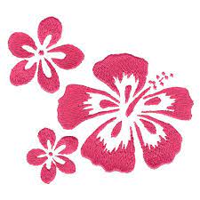 Free Embroidery Design Hawaii Flowers Embroidery Flowers Embroidery Flowers Pattern Machine Embroidery Designs