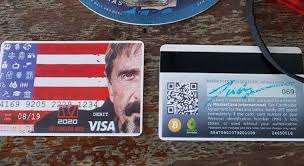Credit cards are lines of credit. John Mcafee S Cryptographic Debit Card Will Be Semi Anonymous Criptomonedas E Icos