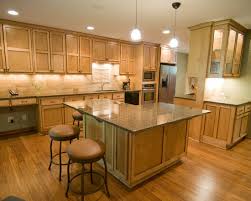 custom maple kitchen cabinets country