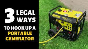 Make sure to choose a knockout that is sized to match the connector on the flexible conduit coming from the transfer switch. Choosing A Backup Generator Plus 3 Legal House Connection Options Transfer Switch And More Youtube