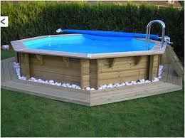 Piscine Bois Semi Enterree 3m 8 Jpg 800 599 Diy Swimming Pool Wooden Pool In Ground Pools