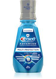 Cetylpyridinium chloride 0.07% inactive ingredients: Crest Gum Care Mouthwash Cool Wintergreen Crest