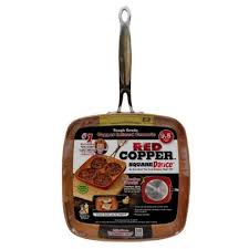 As seen on tv frying pans tested! As Seen On Tv Red Copper Square Dance Pan 1 Count Rite Aid