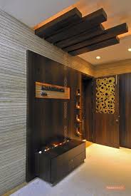 Wooden Wall In Lobby Front Door Design Door Design Entrance Door Design