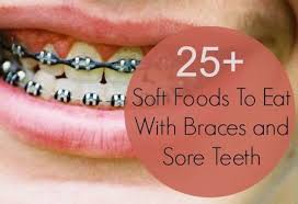 Mouth Sores Tender Gums And A Sore Throat Can Make Eating Uncomfortable And After Getting Braces Your T Soft Foods To Eat Soft Food For Braces Sore Tooth