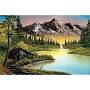 Framed Bob Ross paintings for sale from www.amazon.com
