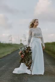 Maybe you would like to learn more about one of these? After Weeks Of Rain The Sun Shone On This Boho Maleny Retreat Wedding In Queensland Junebug Weddings Wedding Dresses Dream Wedding Dresses Two Piece Wedding Dress