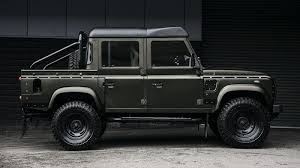 Kahn Design S Land Rover Defender Pickup Is A Workhorse American Luxury