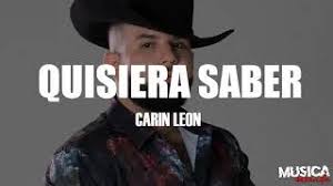 Quisiera saber keyboard by carin león. Skachat Besplatno Pesnyu Letra Quisiera Saber Carin Leon Lyric V Mp3 I Bez Registracii Mp3hq