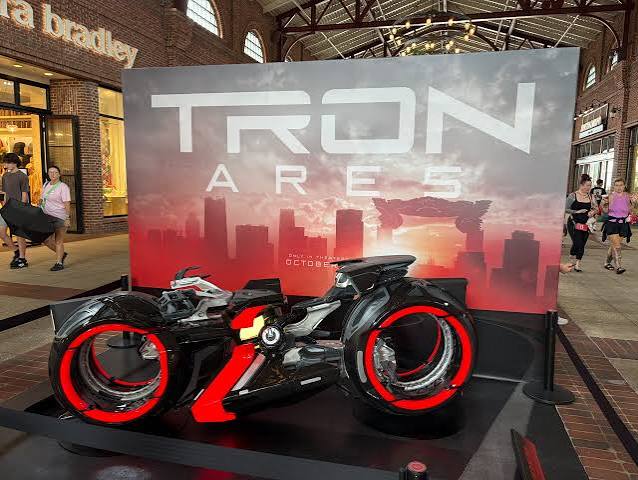 TRON Ares Lightcycle Photo Op Arrives at Disney Springs - WDW News Today
