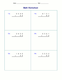 4th grade multiplication worksheets best coloring pages for kids