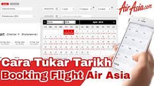 Biasanya pesawat air asia menjadi pilihan utama. Cara Tukar Tarikh Tiket Flight Air Asia Online Youtube