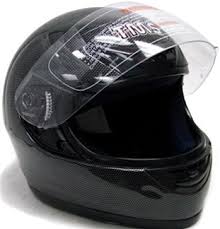 Carbon Fiber Graphic Tms Full Face Motorcycle Helmet Dot Approved