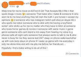 The ahp coordinator will review the application and arrange for an assessment, if appropriate. Gamer Girl With No Job Lives At Home Is Taking Gf Applications Choosingbeggars