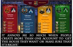 Pottermore Test House Sorting Hat
