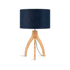 En principe, elle se place près du lit, à hauteur de la tête, pour créer une ambiance tamisée. Lampe Trepied Abat Jour Bleu