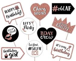 Happy Birthday Photo Booth Props Printable Pin On Props