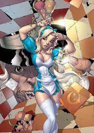 Naughty Alice in Wonderland Art - Gallery
