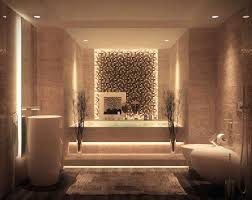 Simple yet stylish design for a corner bathtub made out of ceramic with a stainless steel faucet. Luxurious Bathroom Designs With Stunning Decor Details Looks Very Charming Roohome
