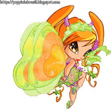 Chatta Transformation Winx Club Pixie Flora Winx