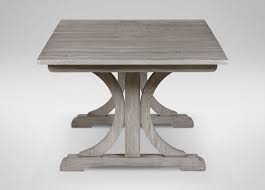 Corin Rough Sawn Trestle Extension Dining Table Grove Street Trestle Dining Tables Grey Dining Tables Extension Dining Table