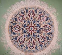 Perser teppich nain 6la handgeknüpfte orient grau beige blau rug carpet tapis. Nain Teppich Wikipedia