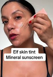 Mineral Sunscreen for Melasma: Elf Halo Glow Review