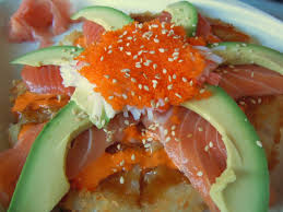 Image result for "sushi pizza"