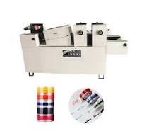 Automatic CE Multifunction Count Label or Meter Hot Stamping Aluminum Foil  Roll PTFE Tape Rewinding Machine