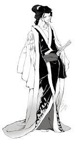 at first i really thought he was a girl イゾウ onepiece イラスト 白ひげ海賊団