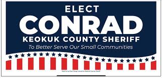 Profile for Vote for Doug Conrad Keokuk County Sheriff 2020
