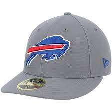 Men S New Era Graphite Buffalo Bills Storm Low Profile 59fifty Fitted Hat Fitted Hats New Era Hats For Men