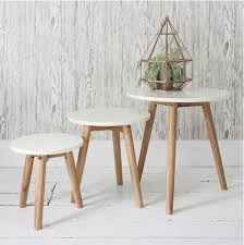 Leick furniture boa collection solid wood coffee table item dimensions l x w x h 96.5 x 50.8 x 50.8 centimeters shape rectangle base type legs item weight 36 pounds brand leick style modern all solid. How To Add Personality To Your New Living Room White Nest Of Tables Furniture Modern Side Table