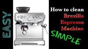 This method also works on the breville infu. How To Clean The Breville Espresso Machine Coffee Maker Youtube