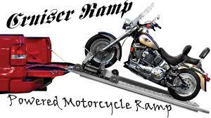 Powered Motorcycle Ramp Youtube