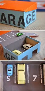 Here are favorite diy toy car garage ideas. Diy Garage Car Craft Fun Crafts Kids