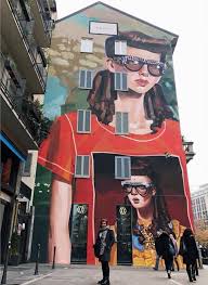 Gucci Art Wall In Milan Italy 2018 Street Art Best Street Art Murals Street Art